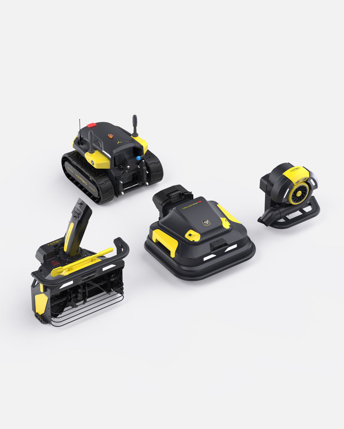 Yarbo Lawn Mower Pro + Snow Blower + Blower